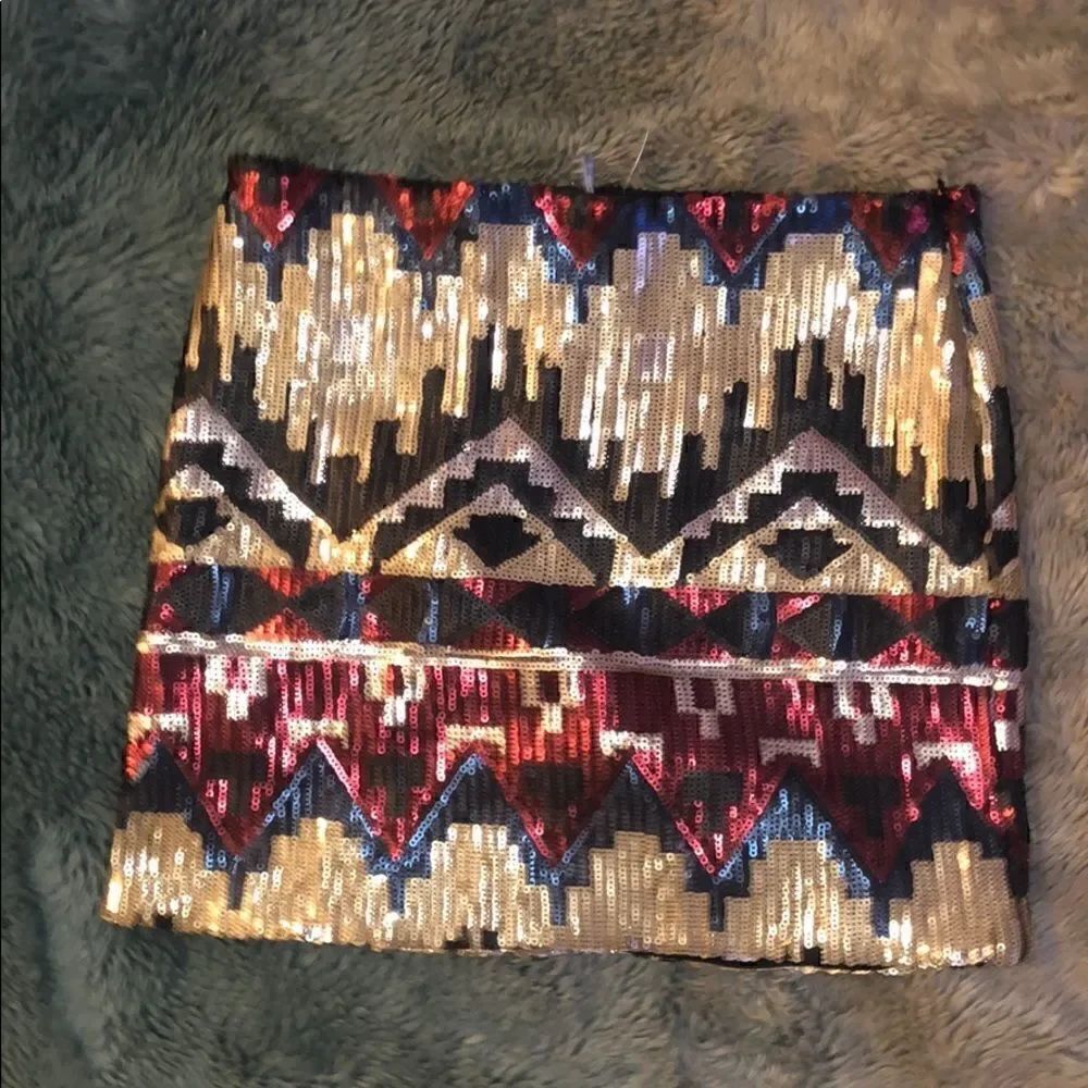 GF Collection Sequin Skirt - NWT Small Mini Skirt